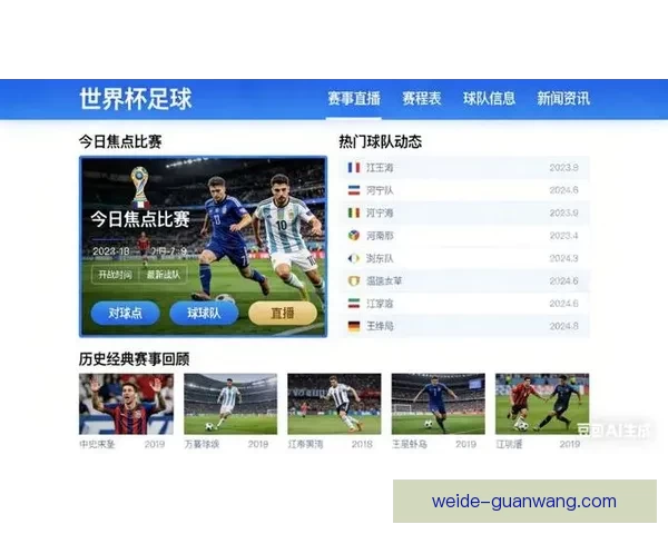 2026世界杯直播全程覆盖精彩赛事赛程最新资讯实时更新